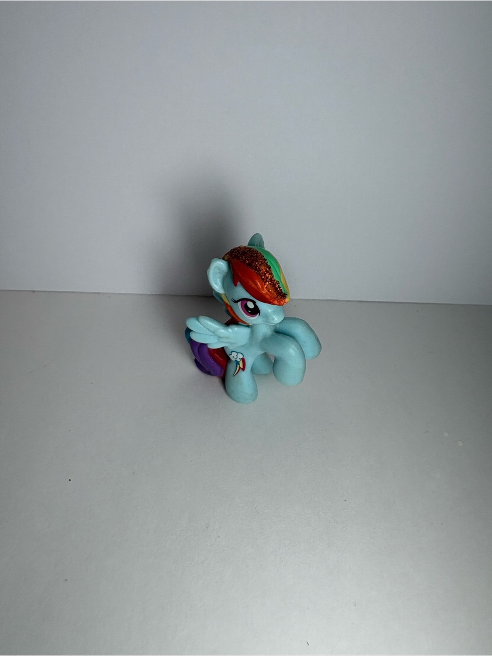 My Little Pony G4 Rainbow Dash Glitter 2” Blind Bag Figure Hasbro FIM